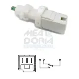 Sensor, Drosselklappenstellung MEAT & DORIA 83139