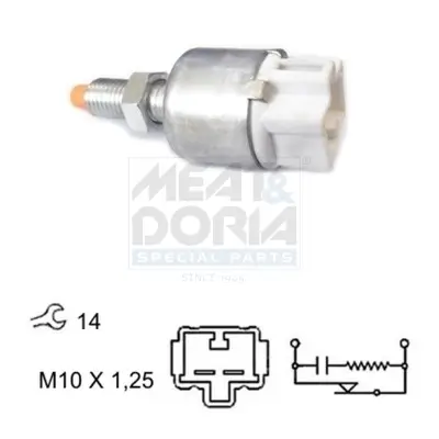 Bremslichtschalter MEAT & DORIA 35016 Bild Bremslichtschalter MEAT & DORIA 35016