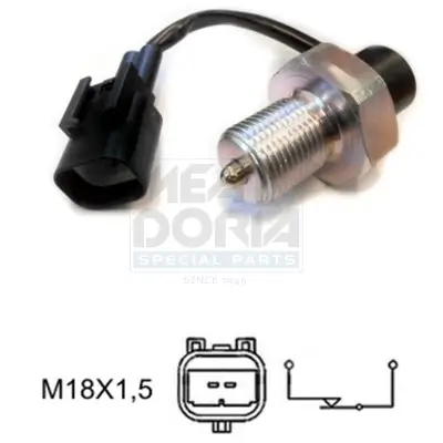 Schalter, Rückfahrleuchte MEAT & DORIA 36074 Bild Schalter, Rückfahrleuchte MEAT & DORIA 36074