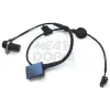 Sensor, Raddrehzahl Vorderachse links MEAT & DORIA 90360
