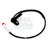 Sensor, Raddrehzahl Vorderachse rechts Vorderachse links MEAT & DORIA 90397