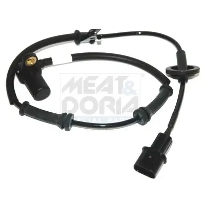 Sensor, Raddrehzahl Vorderachse links MEAT & DORIA 90412