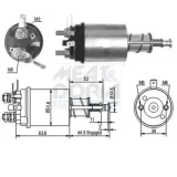 Magnetschalter, Starter MEAT & DORIA 46021