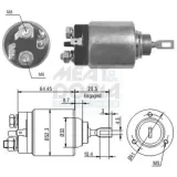 Magnetschalter, Starter MEAT & DORIA 46071
