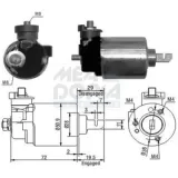 Magnetschalter, Starter MEAT & DORIA 46079