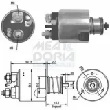 Magnetschalter, Starter MEAT & DORIA 46087