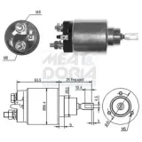 Magnetschalter, Starter MEAT & DORIA 46115
