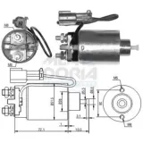 Magnetschalter, Starter MEAT & DORIA 46125