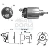 Magnetschalter, Starter MEAT & DORIA 46130
