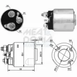 Magnetschalter, Starter MEAT & DORIA 46148