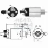 Magnetschalter, Starter MEAT & DORIA 46172