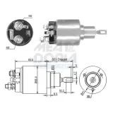 Magnetschalter, Starter MEAT & DORIA 46243