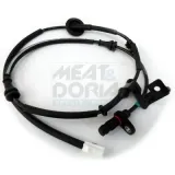 Sensor, Raddrehzahl Hinterachse links MEAT & DORIA 90436