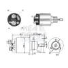 Magnetschalter, Starter MEAT & DORIA 46258