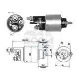 Magnetschalter, Starter MEAT & DORIA 46283