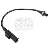 Sensor, Raddrehzahl Hinterachse rechts Hinterachse links MEAT & DORIA 90575