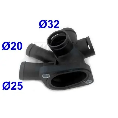 Kühlmittelflansch MEAT & DORIA 93186