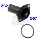 Kühlmittelflansch MEAT & DORIA 93188