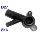 Kühlmittelflansch MEAT & DORIA 93223