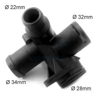 Kühlmittelflansch MEAT & DORIA 93246