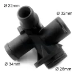 Kühlmittelflansch MEAT & DORIA 93246