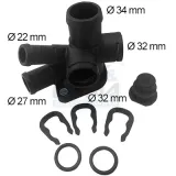 Kühlmittelflansch MEAT & DORIA 93510