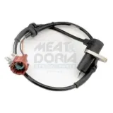 Sensor, Raddrehzahl Vorderachse links MEAT & DORIA 90781