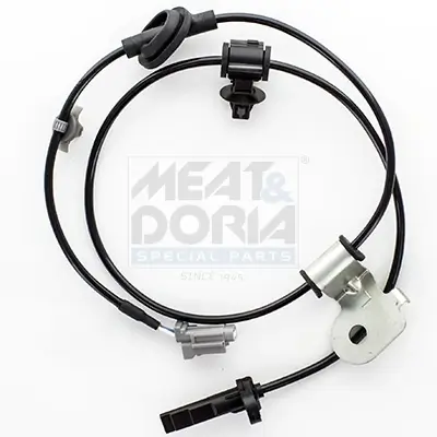 Sensor, Raddrehzahl Vorderachse links MEAT & DORIA 90810