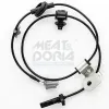 Sensor, Raddrehzahl Vorderachse links MEAT & DORIA 90810