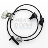 Sensor, Raddrehzahl Vorderachse rechts MEAT & DORIA 90811