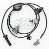 Sensor, Raddrehzahl Hinterachse rechts MEAT & DORIA 90813