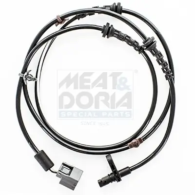 Sensor, Raddrehzahl Hinterachse links MEAT & DORIA 90818