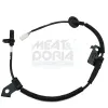 Sensor, Raddrehzahl Hinterachse links MEAT & DORIA 90823