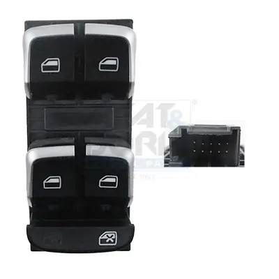 Schalter, Fensterheber vorne links MEAT & DORIA 26142