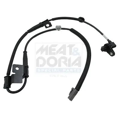 Sensor, Raddrehzahl Vorderachse links MEAT & DORIA 90837
