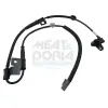 Sensor, Raddrehzahl Vorderachse links MEAT & DORIA 90837