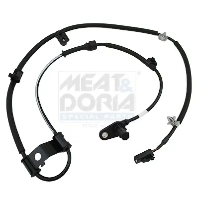 Sensor, Raddrehzahl Vorderachse links MEAT & DORIA 90847
