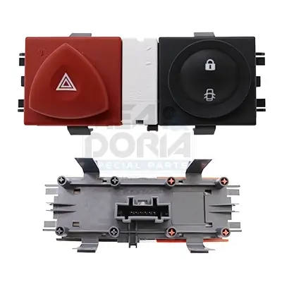 Warnblinkschalter MEAT & DORIA 23648