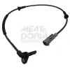 Sensor, Raddrehzahl Vorderachse rechts Vorderachse links MEAT & DORIA 90887