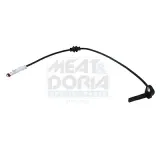 Sensor, Raddrehzahl Vorderachse links Vorderachse rechts MEAT & DORIA 90895