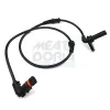 Sensor, Raddrehzahl Vorderachse links MEAT & DORIA 90898