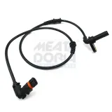 Sensor, Raddrehzahl Vorderachse links MEAT & DORIA 90898