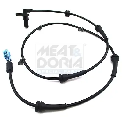 Sensor, Raddrehzahl Vorderachse links MEAT & DORIA 90920