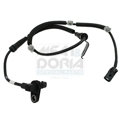 Sensor, Raddrehzahl Vorderachse links MEAT & DORIA 90936