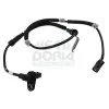 Sensor, Raddrehzahl Vorderachse links MEAT & DORIA 90936
