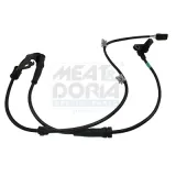 Sensor, Raddrehzahl Vorderachse links MEAT & DORIA 90940