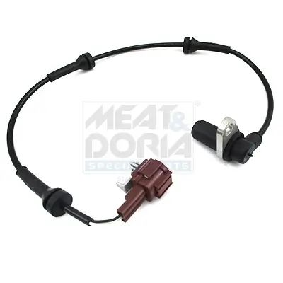 Sensor, Raddrehzahl Hinterachse links MEAT & DORIA 90769E