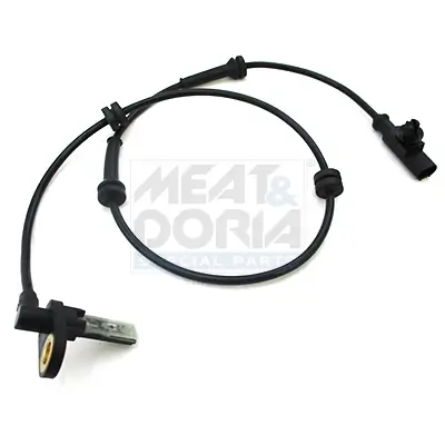 Sensor, Raddrehzahl Hinterachse rechts MEAT & DORIA 90923E