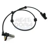 Sensor, Raddrehzahl Hinterachse rechts MEAT & DORIA 90923E