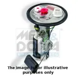 Sensor, Raddrehzahl Hinterachse rechts Hinterachse links Hinterachse rechts Hinterachse links MEAT & DORIA 90209E